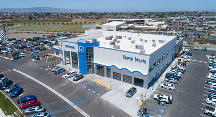 Honda of Santa Maria, California General Contractor - Dealership Automotive Center Construction Firm, Santa Barbara County - JW Design & Construction