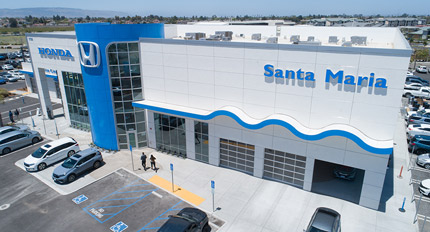 Honda of Santa Maria, California General Contractor - Perfection Automotive Center Construction Firm, Santa Barbara County - JW Design & Construction