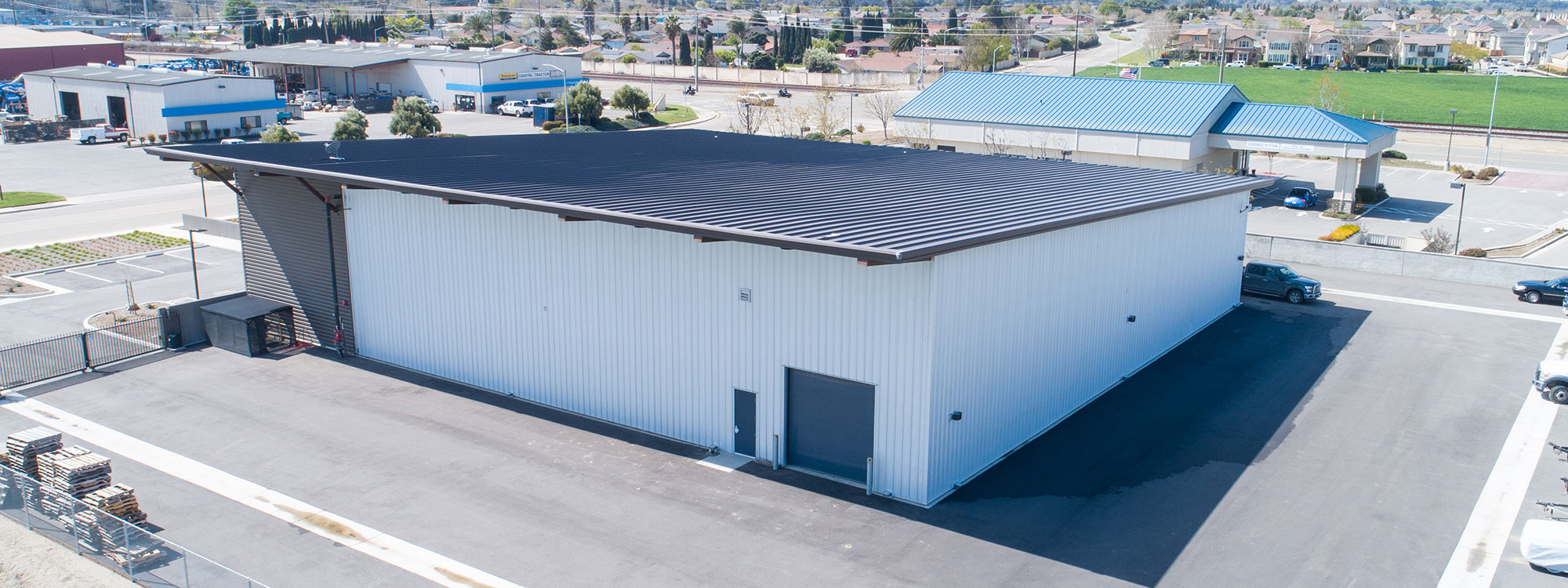 Santa Maria Seed, King City – Seed Processing Facility - Monterey County Builder - Pre-engineered Metal Building Contractor and Builder - JW Design & Construction