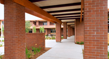 Omkar Medical Plaza - Templeton, California Construction Firm - Medical Building Courtyard Construction - JW Design & Construction