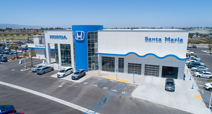 Honda of Santa Maria, California General Contractor - Automotive Center Construction Firm, Santa Barbara County - JW Design & Construction