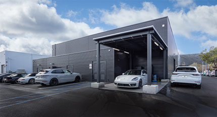 Porsche of San Luis Obispo, CA - Building Contractor - Automotive Dealership General Contractor - JW Design & Construction