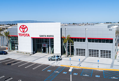 Toyota of Santa Maria Auto Center Contractor - Automotive Service Building Construction - JW Design & Construction