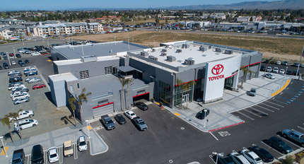 Toyota of Santa Maria General Contractor - Auto Dealer and Service Contruction Firm Santa Barbara County - JW Design & Construction