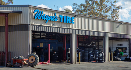 Waynes Tire Store and Shop, Paso Robles, CA – Building General Contractor - Pre-engineered Metal Building Builder - JW Design & Construction
