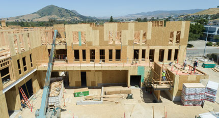 Mixed Use Construction - BMX Mixed Use Building Construction Company - Multi-story Building Construction - Structrual Steel Building Contracotr - San Luis Obispo, California Construction Firm - JW Design & Construction