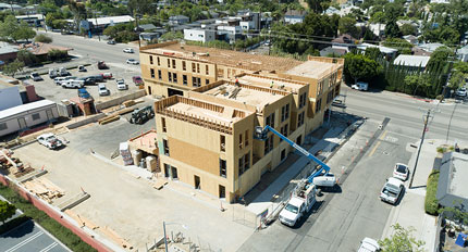 Mixed Use Construction - BMX Mixed Use Building Construction Company - Multi-story Building Construction - Structrual Steel Building Contracotr - San Luis Obispo, California Construction Firm - JW Design & Construction