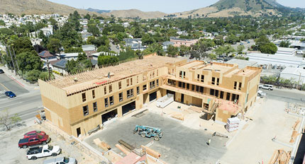 Mixed Use Construction - BMX Mixed Use Building Construction Company - Multi-story Building Construction - Structrual Steel Building Contracotr - San Luis Obispo, California Construction Firm - JW Design & Construction