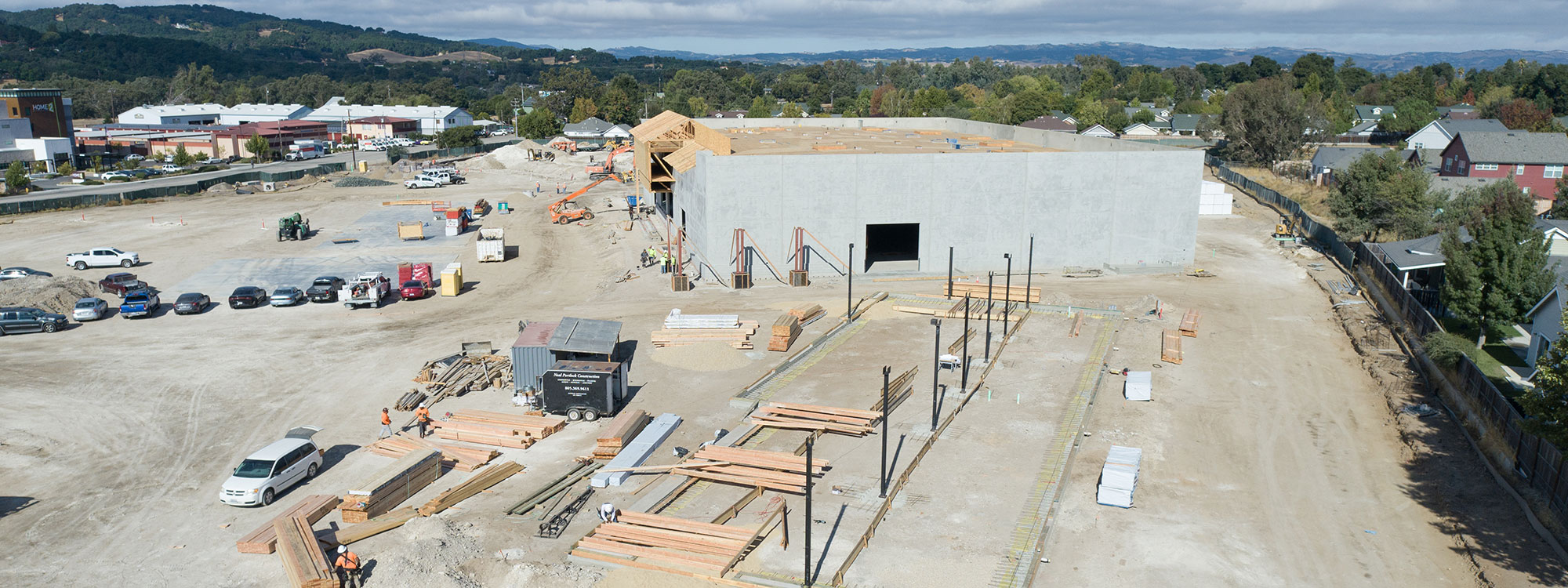 Valley Fresh Market - Del Rio Market Place - Atascadero, CA Builder - Retail Store Construction - Contractor Retail Shopping Center - Design and Build Contractors - JW Design & Construction