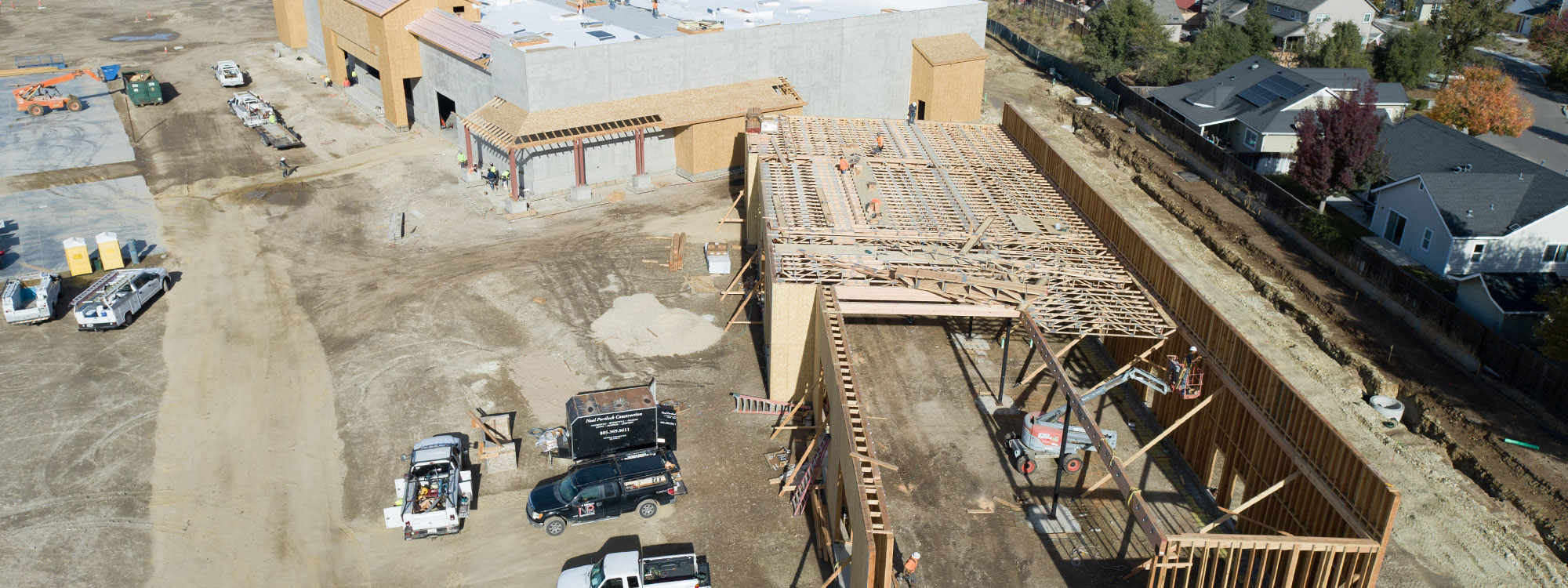 Valley Fresh Market - Del Rio Market Place - Atascadero, CA Builder - Retail Store Construction - Contractor Retail Shopping Center - Design and Build Contractors - JW Design & Construction