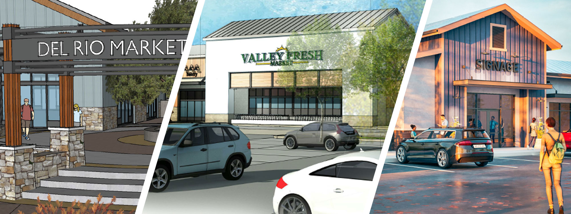 Valley Fresh Market - Del Rio Market Place - Atascadero, CA Builder - Retail Store Construction - Contractor Retail Shopping Center - Design and Build Contractors - JW Design & Construction