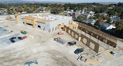 Del Rio Market Plaza - Atascadero California - Valley Fresh Market - Retail Shopping Center Construction - Retail Store Contractor - JW Design & Construction