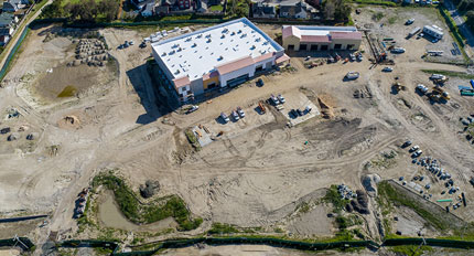 Del Rio Market Plaza - Atascadero California - Valley Fresh Market - Retail Shopping Center Construction - Retail Store Contractor - JW Design & Construction