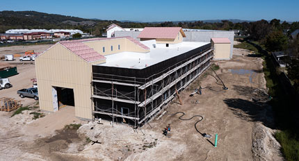 Del Rio Market Plaza - Atascadero California - Valley Fresh Market - Retail Shopping Center Construction - Retail Store Contractor - JW Design & Construction