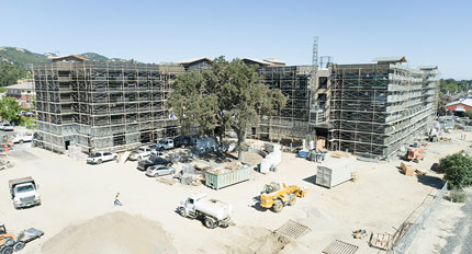 Hotel Ava Paso Robles - California Hotel Building Construction - Hilton Curio Collection Brand Hotel - Luxury Hotel Builder - JW Design & Construction