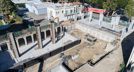 San Luis Square - San Luis Obispo, California Condominium Building Construction - Mixed Use Building Construction - Multi-story Structural Steel and Wood Framing Construction - Retail Shops - Resturant Construction - JW Design & Construction