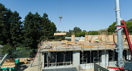 San Luis Square - San Luis Obispo, California Condominium Building Construction - Mixed Use Building Construction - Multi-story Structural Steel and Wood Framing Construction - Retail Shops - Resturant Construction - JW Design & Construction