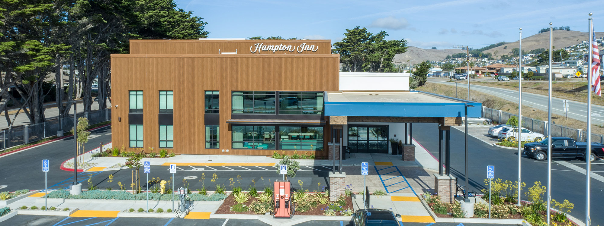 Hampton Inn Hotel Building Construction Contractor and Builder - Morro Bay, CA - JW Design & Construction