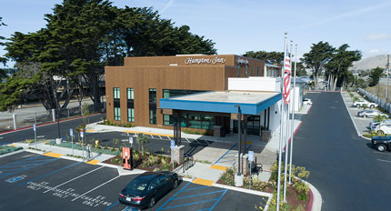 Hampton Inn Hotel Contractor - Morro Bay Construction Contractor - Hampton Inn Hotels - Building Contractor Morro Bay, CA - Wood & Timber Framing Building Construction - JW Design & Construction