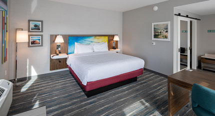 Hampton Inn Hotel Contractor - Morro Bay Construction Contractor - Hampton Inn Hotels - Building Contractor Morro Bay, CA - Wood & Timber Framing Building Construction - JW Design & Construction