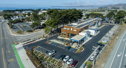 Hampton Inn Hotel Contractor - Morro Bay Construction Contractor - Hampton Inn Hotels - Building Contractor Morro Bay, CA - Wood & Timber Framing Building Construction - JW Design & Construction
