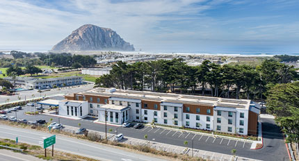 Hampton Inn Hotel Contractor - Morro Bay Construction Contractor - Hampton Inn Hotels - Building Contractor Morro Bay, CA - Wood & Timber Framing Building Construction - JW Design & Construction