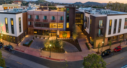 Hotel San Luis Obispo Construction - California Hotel Building Construction - JW Design & Construction