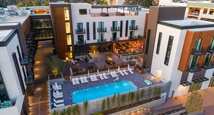 Hotel San Luis Obispo Construction - California Hotel & Resturant Building Construction - JW Design & Construction