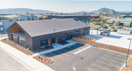 The Kitchen Terminal Metal Building Construction - San Luis Obispo Construction Contractor - Building Contractor San Luis Obispo - Pre-engineered Metal Building - JW Design & Construction
