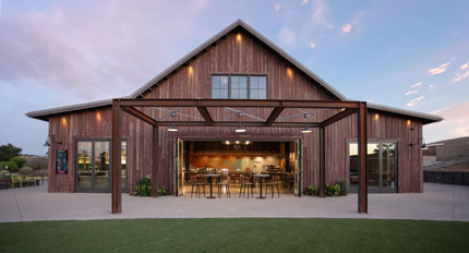 Sensorio Market Contractor - Paso Robles Construction Contractor - Sensorio Art and Light Gallery - Building Contractor Paso Robles, CA - Wood & Timber Framing Building Construction - JW Design & Construction
