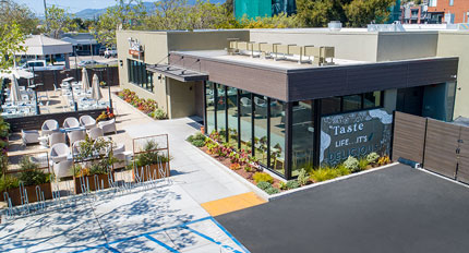 Taste Restaurant Contractor - San Luis Obispo Construction Contractor - Building Contractor San Luis Obispo - Masonry and Brick Building Construction - JW Design & Construction