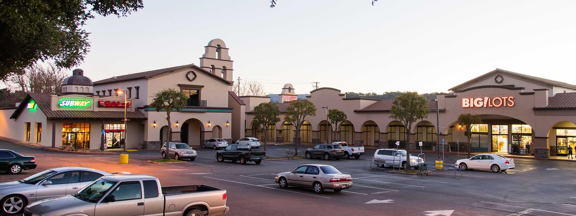 Retail Shopping Center Construction - Builder of Retail Center - Mission Oaks Plaza Atascadero Contractor - JW Design & Construction