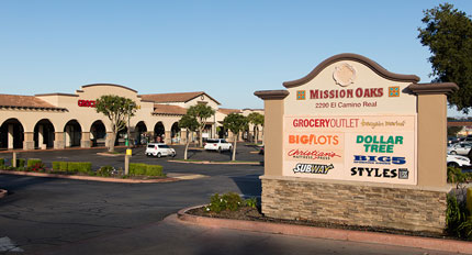 Retail Store Building Contractor - Mission Oaks Plaza Atascadero Contractor - Atascadero Construction - Grocery Outlet - Subway Sandwiches - Big! Lots - Dollar Tree - Christians' Mattress - Styles for Less - JW Design & Construction