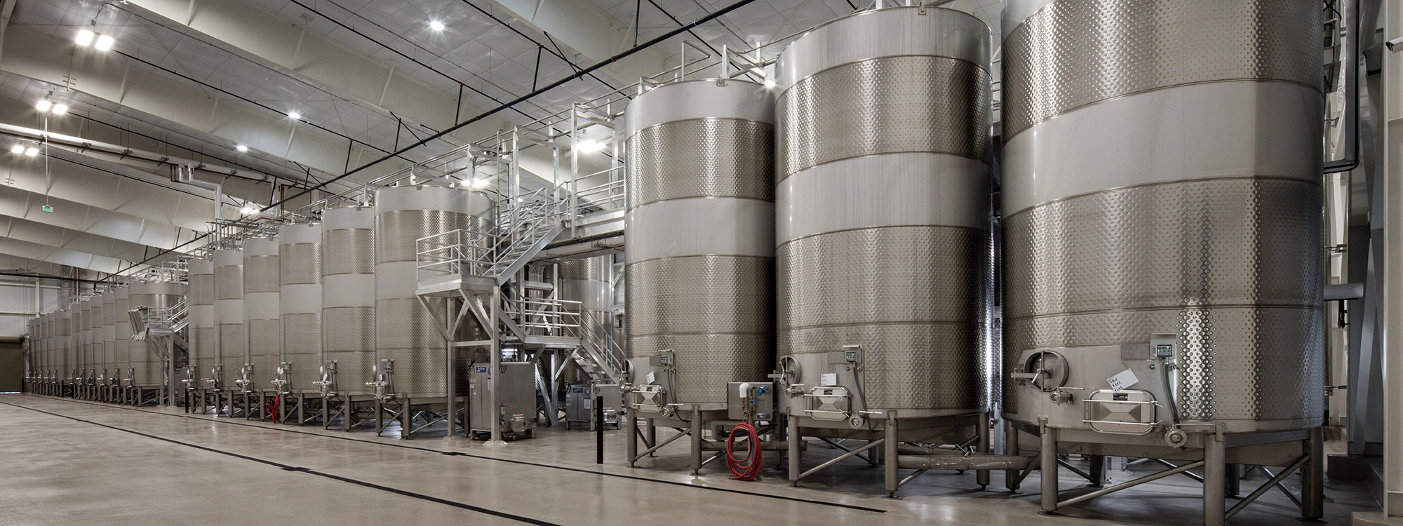 Wine Processing Plant Contractors - Processing Facility Construction - JW Design & Construction