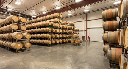 Vina Robles Winery Barrel Storage Construction - Paso Robles, California General Contractor - JW Design & Construction